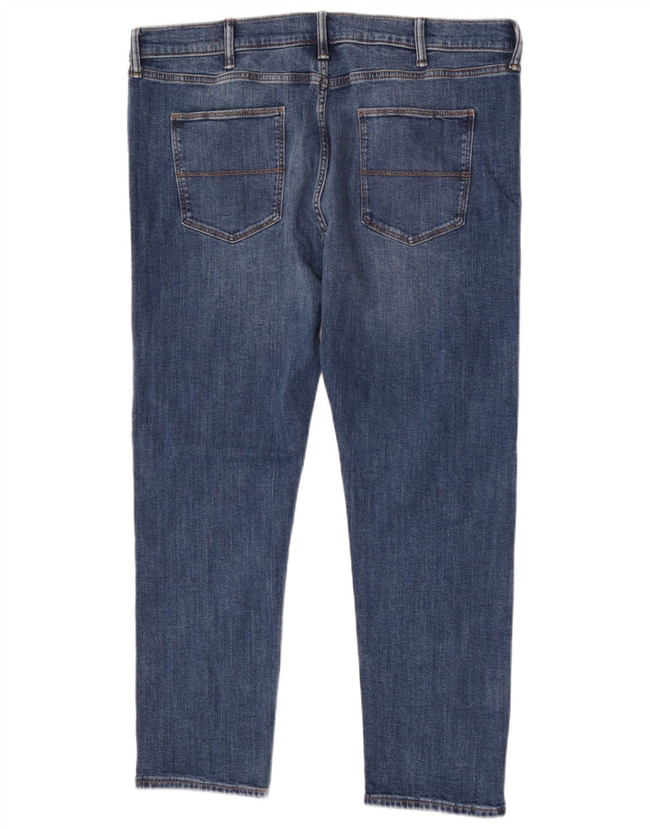 Jeans slim da uomo Marks & Spencer W38 L29 cotone blu