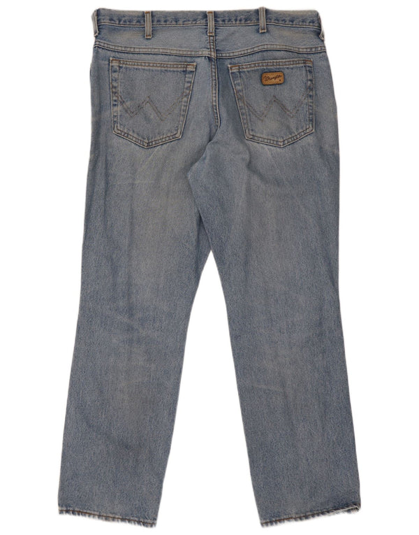 Jeans dritti da uomo Wrangler W36 L30 Blu