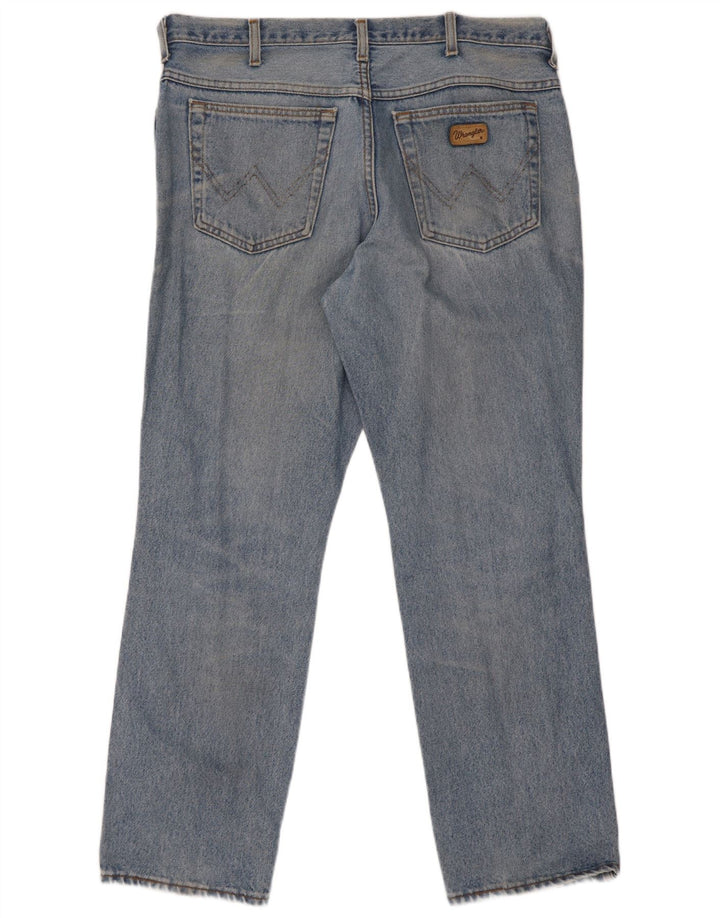 Jeans dritti da uomo Wrangler W36 L30 Blu