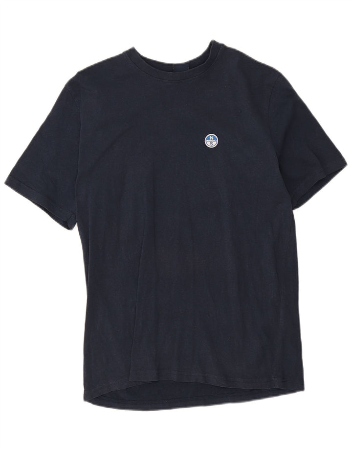 T-shirt da uomo North Sails Top Small in cotone blu navy