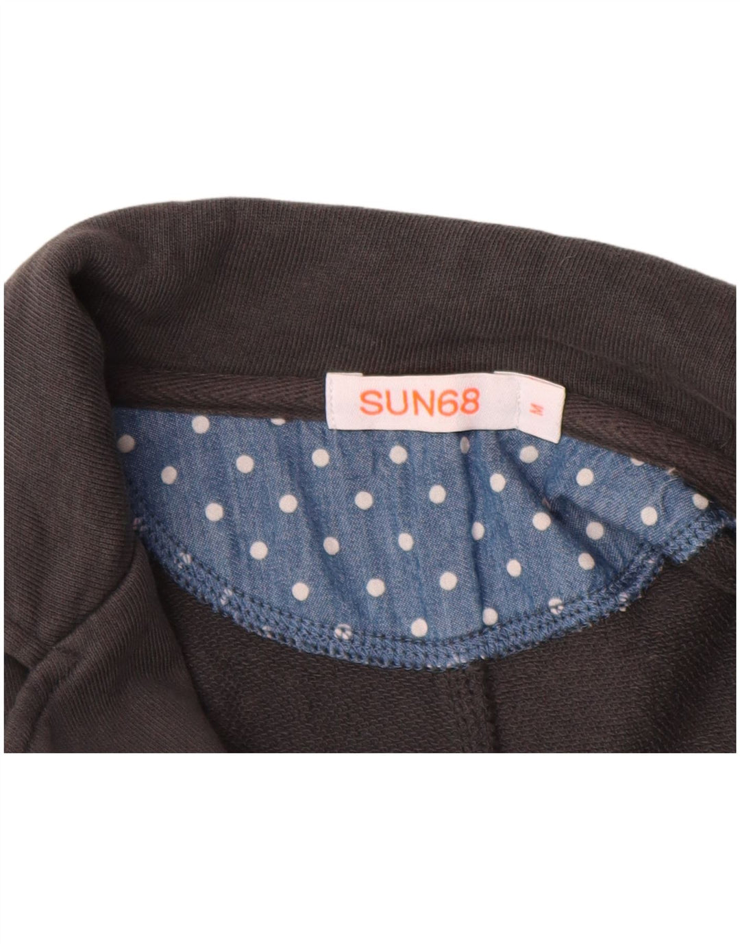 Giacca blazer da donna a 2 bottoni Sun68 UK 12 Cotone grigio medio