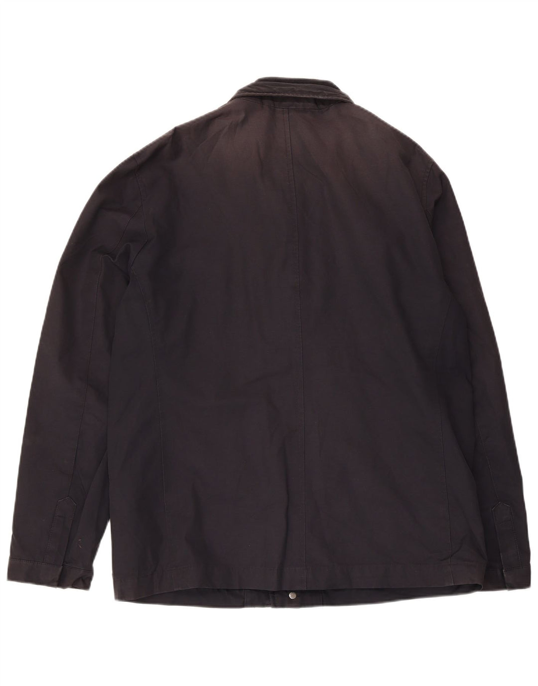 Giacca da uomo Marks & Spencer Autograph Utility UK 40 Large in cotone blu navy