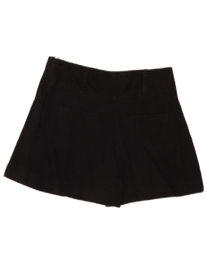 Pantaloncini casual con pegged da donna Oasis UK 8 Small W28 Lyocell nero