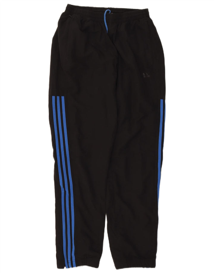 ADIDAS Mens Tracksuit Trousers Medium  Black Polyester