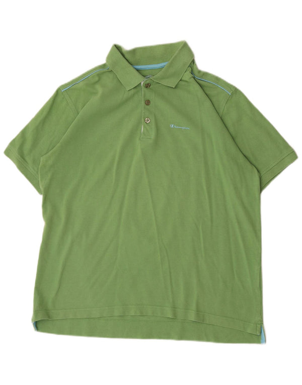 Polo Champion da ragazzo 13-14 anni XL in cotone verde