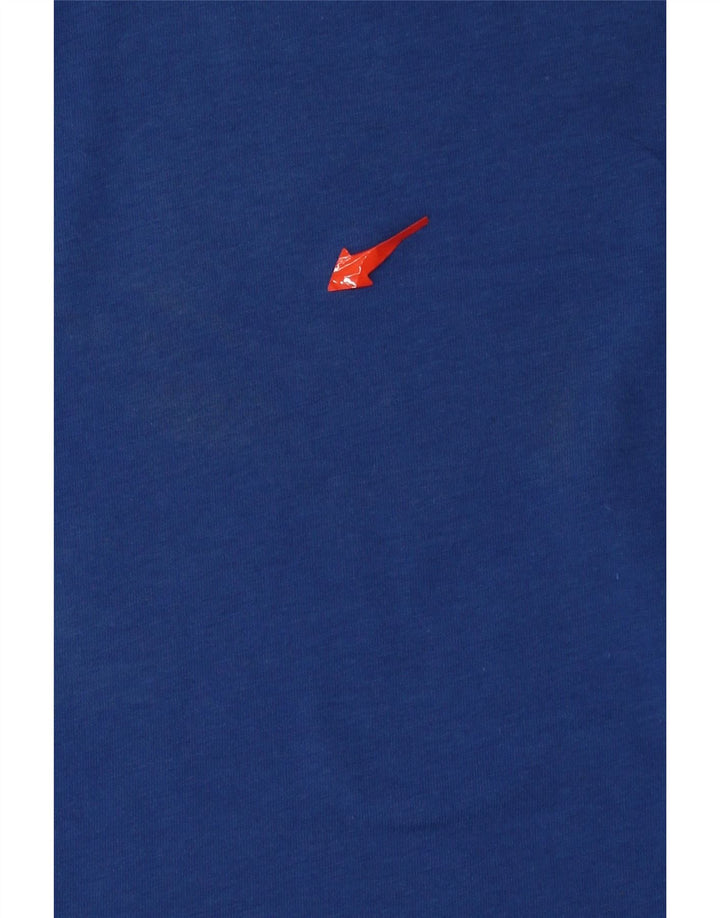 FILA Mens T-Shirt Top Medium Blue Cotton Vintage Fila and Second-Hand Fila from Messina Hembry 