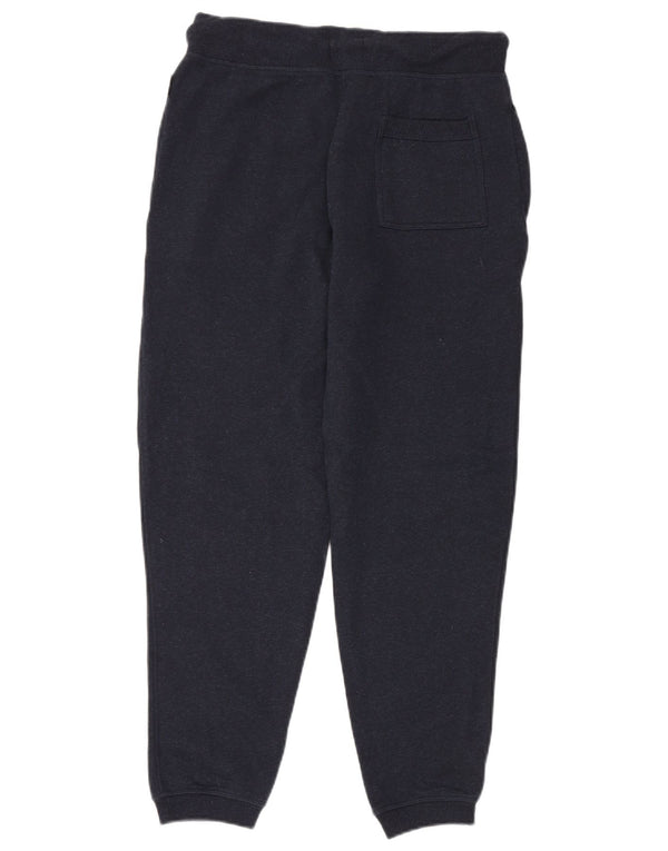 Pantaloni da tuta con grafica da uomo SUPERDRY Joggers piccoli in cotone blu navy