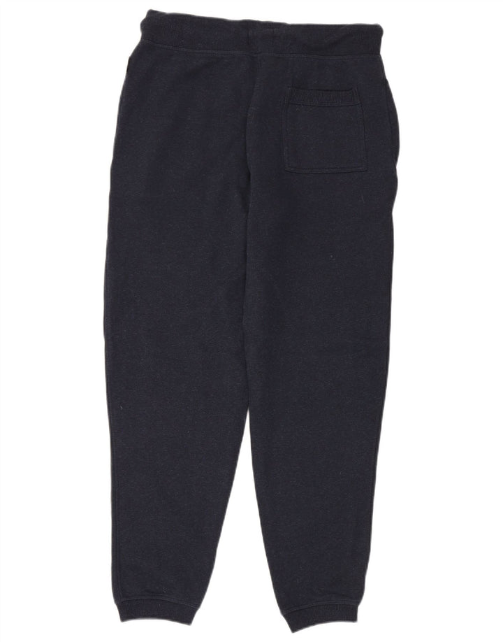 Pantaloni da tuta con grafica da uomo SUPERDRY Joggers piccoli in cotone blu navy