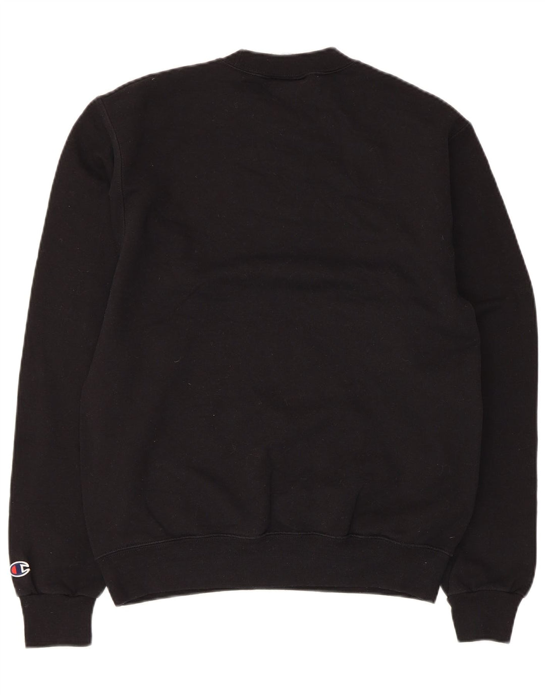 Felpa Champion da donna con vestibilità regolare, UK 10, piccola, cotone nero