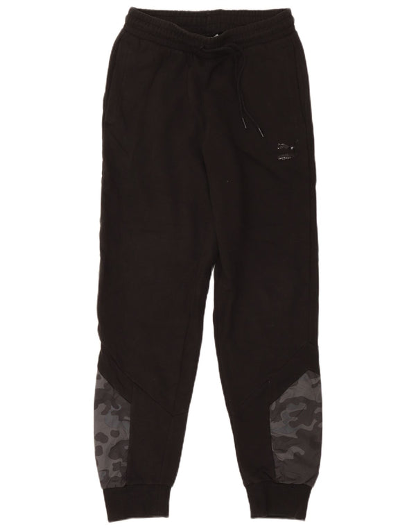 Pantaloni da tuta da uomo Puma Joggers piccoli in cotone mimetico nero