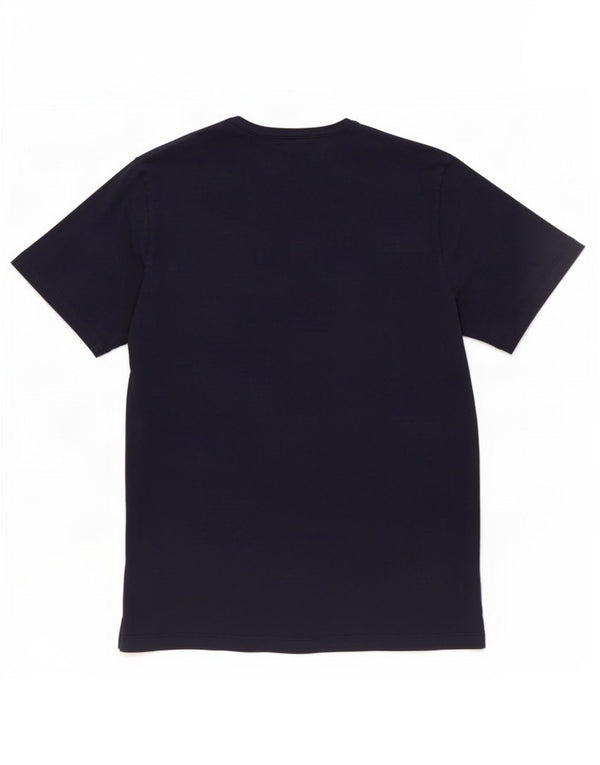 T-shirt da uomo Hugo Boss Top Small in cotone blu navy