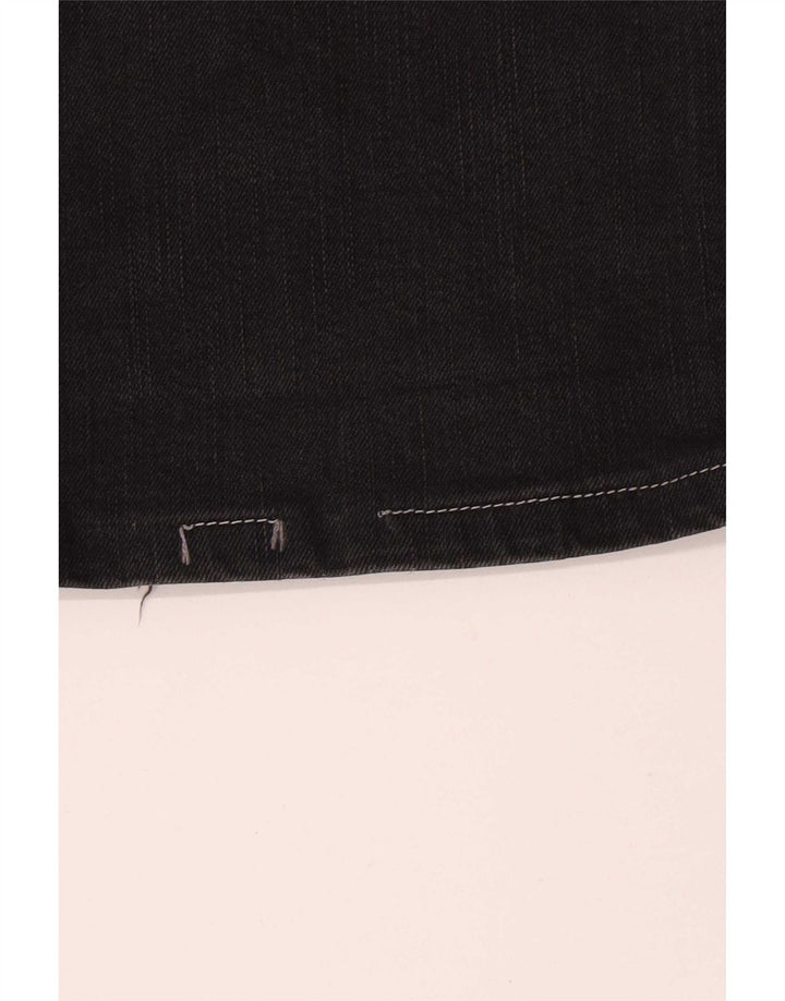 Jeans dritti elasticizzati Texas da uomo Wrangler W33 L29 cotone grigio