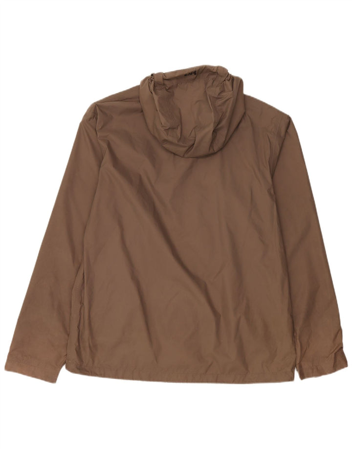 Giacca antipioggia con cappuccio da uomo Helly Hansen UK 40 Large Beige Poliammide