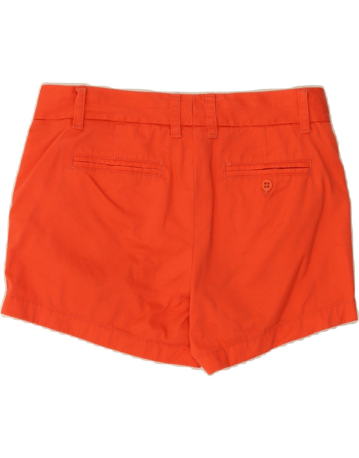 J. CREW Womens Broken In Chino Shorts US 8 Medium W34  Orange Cotton Vintage J. Crew and Second-Hand J. Crew from Messina Hembry 