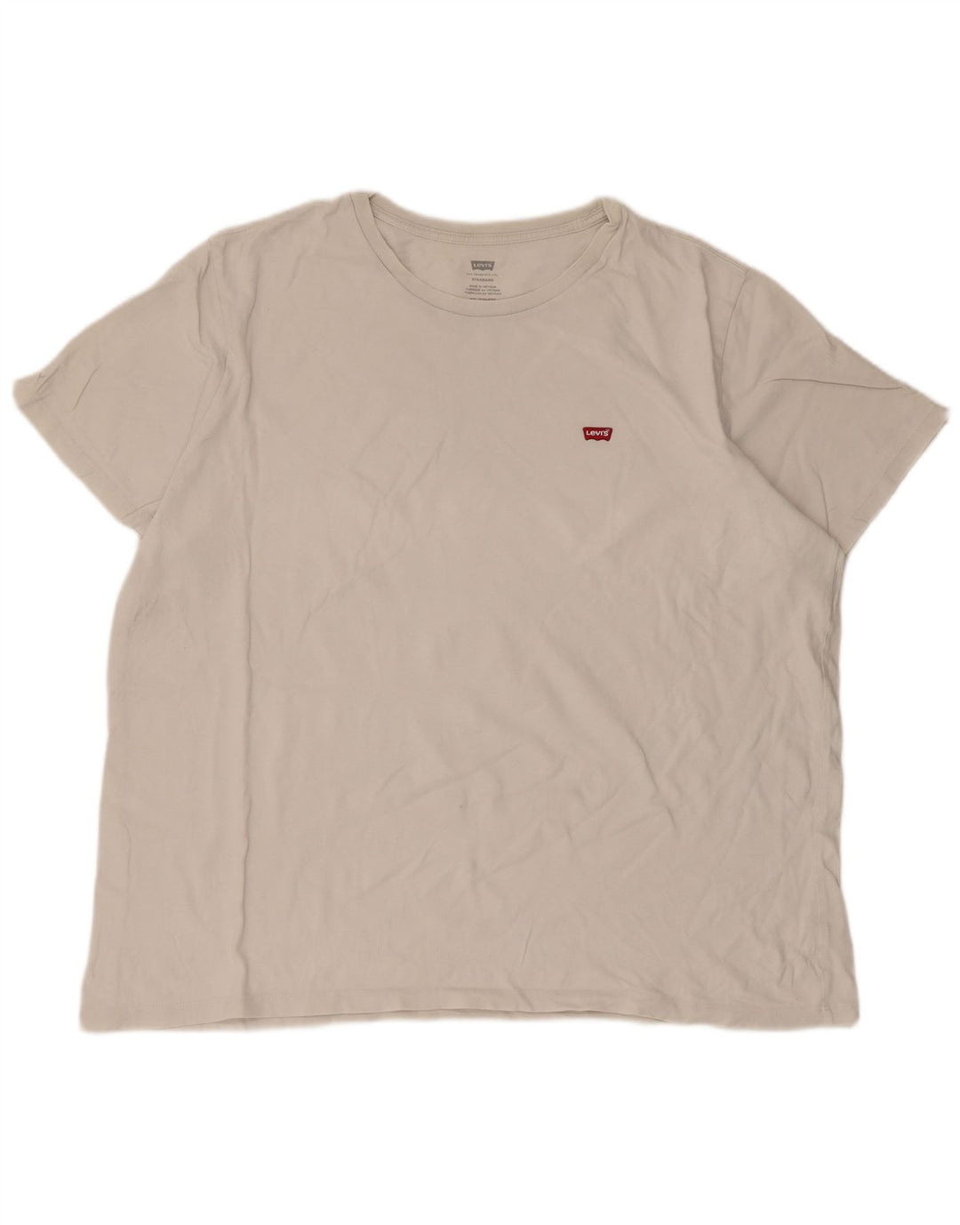T-shirt standard da uomo Levi's Top 2XL bianca
