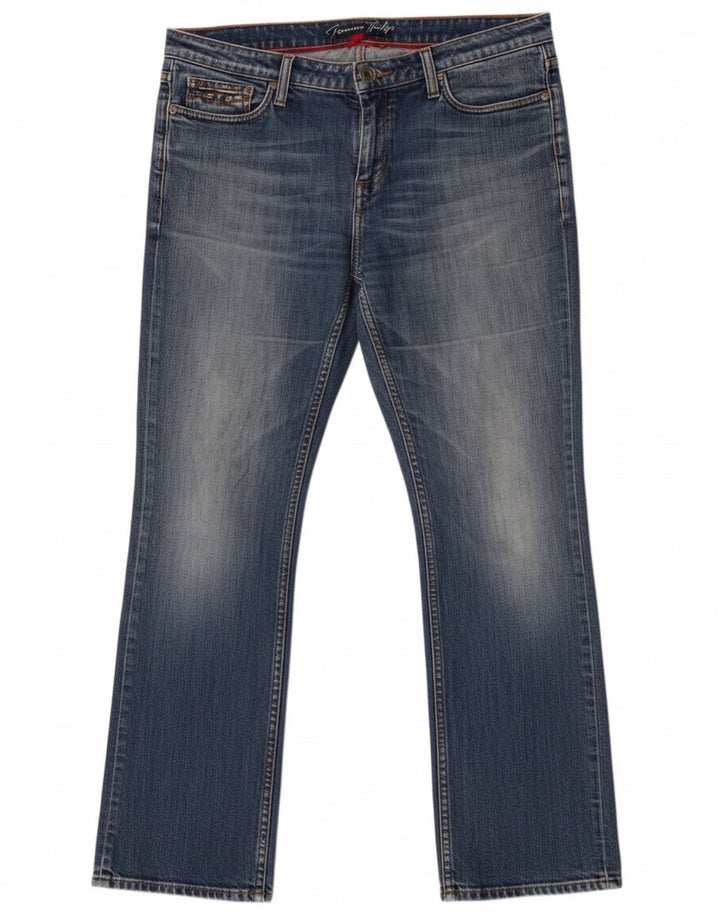 Jeans dritti da donna Tommy Hilfiger W32 L30 cotone blu