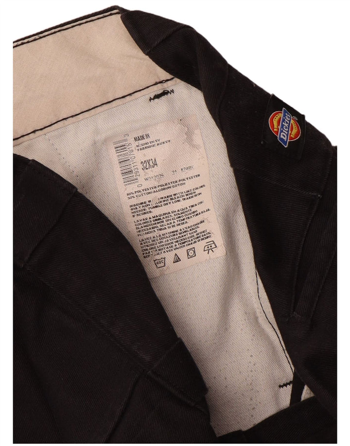 Pantaloni chino dritti da uomo Dickies W32 L34 poliestere marrone