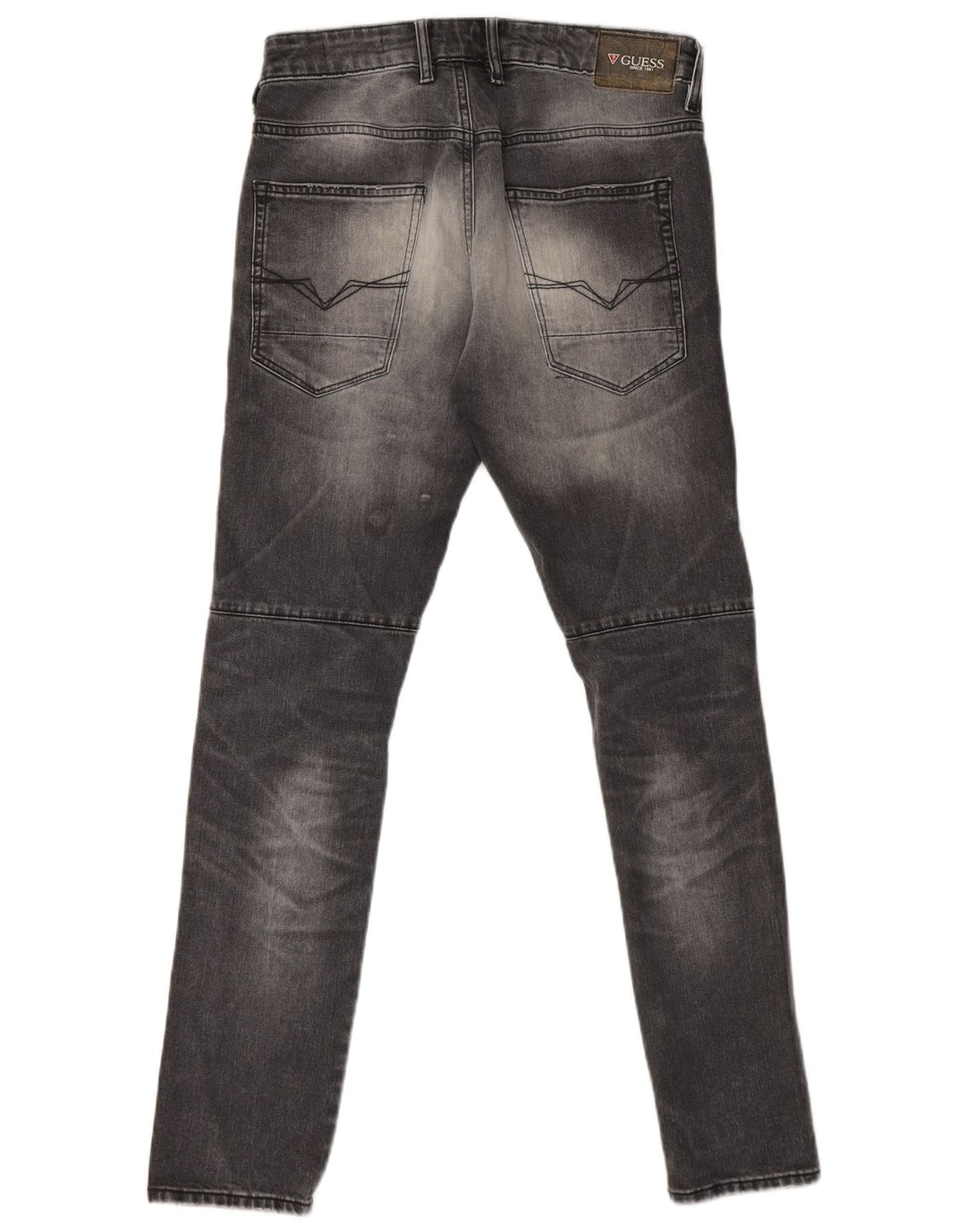Jeans skinny da uomo Guess W31 L31 cotone grigio