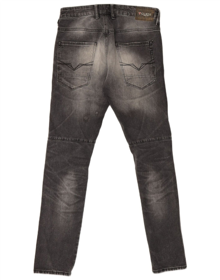Jeans skinny da uomo Guess W31 L31 cotone grigio