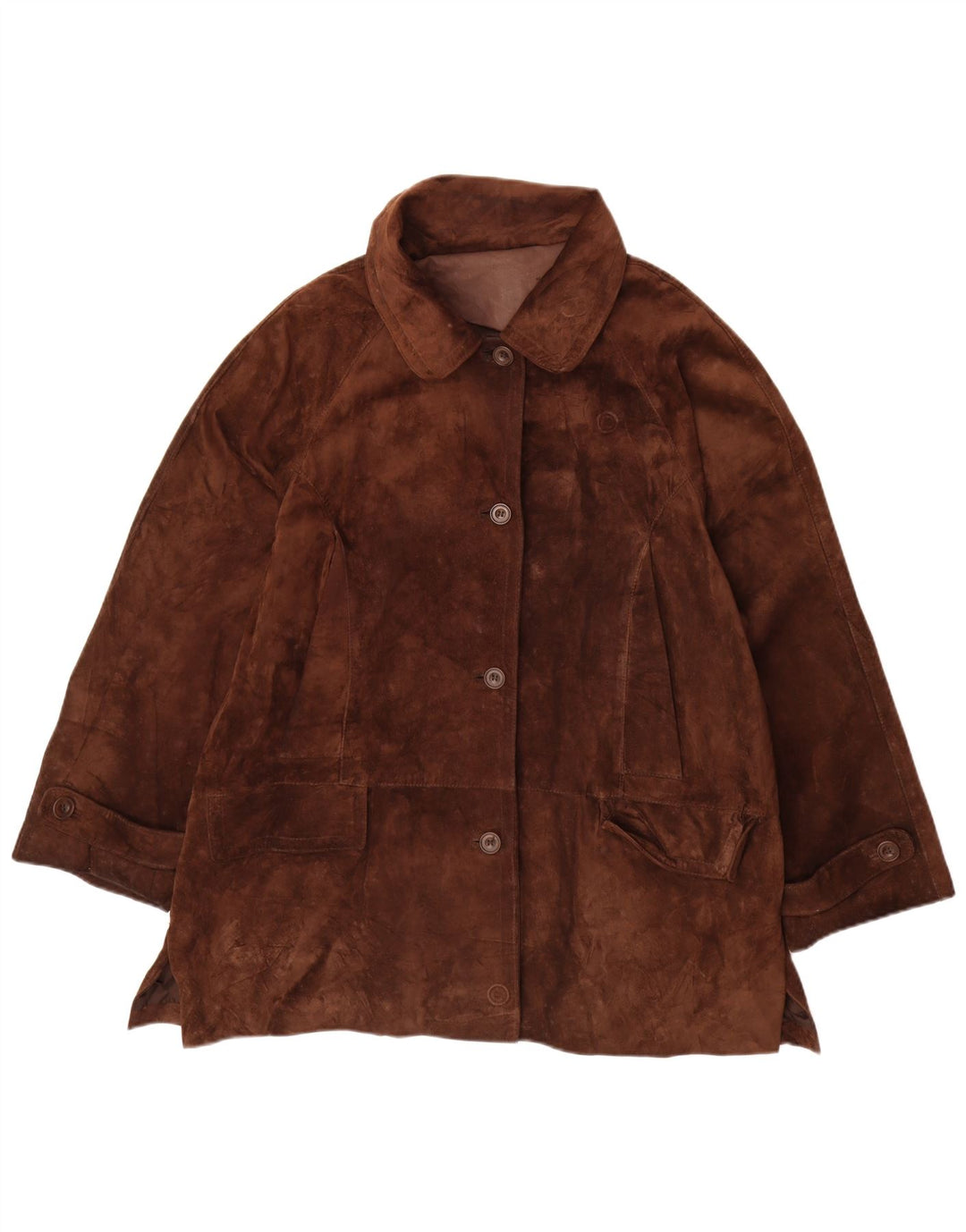 Giacca Donna Scamosciata Conbipel IT 46 Large Pelle Marrone