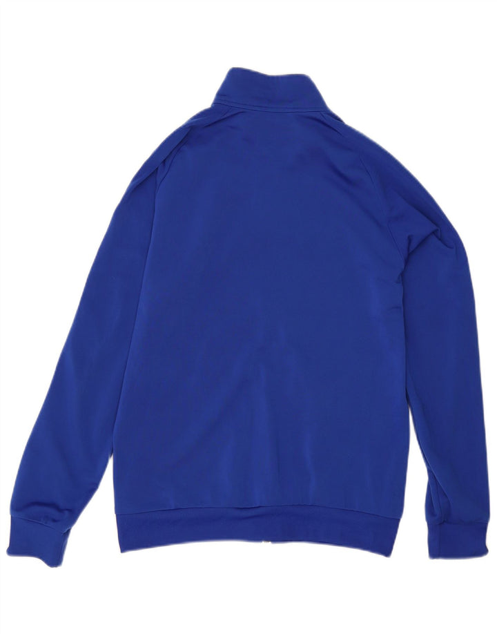 Giacca Top della tuta da ragazzo Adidas 13-14 anni in poliestere blu