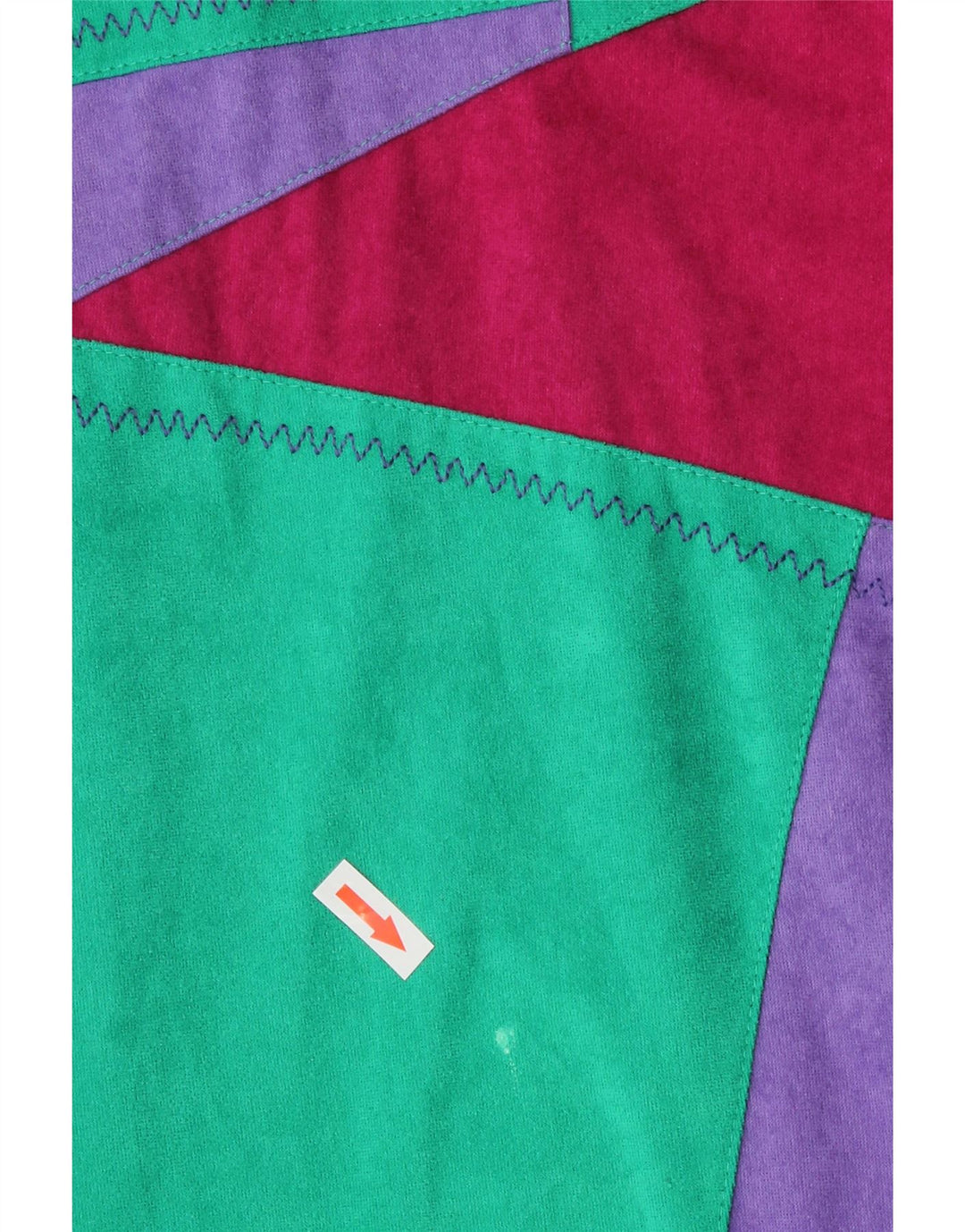 Giacca da ginnastica da donna Lotto XL multicolore Colourblock retrò