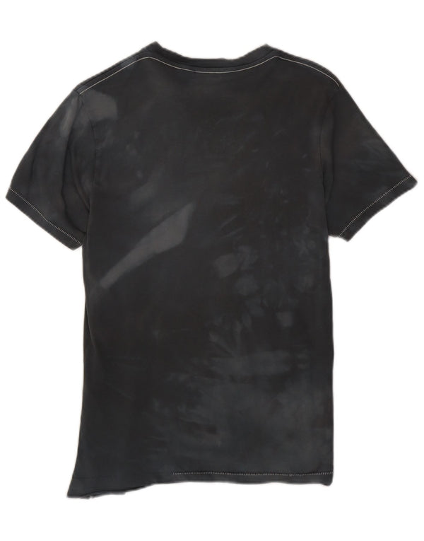 T-shirt grafica da uomo Levi's Top Small in cotone tie-dye grigio