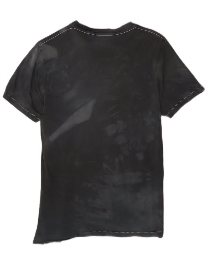 T-shirt grafica da uomo Levi's Top Small in cotone tie-dye grigio