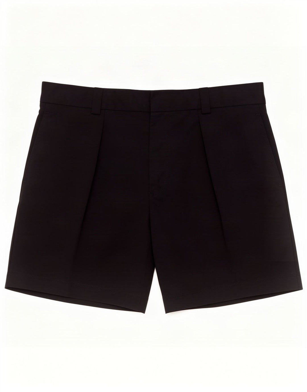 Topshop Pantaloncini chino con pegged da donna UK 12 Medium W30 Poliestere nero