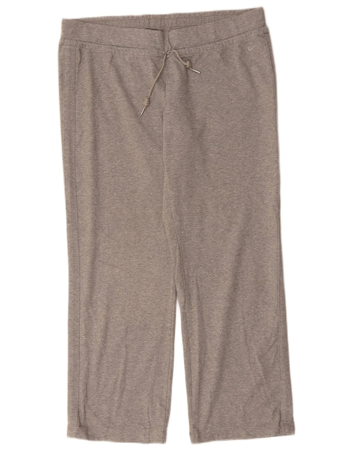 Pantaloni della tuta da donna Nike UK 18 XL cotone grigio