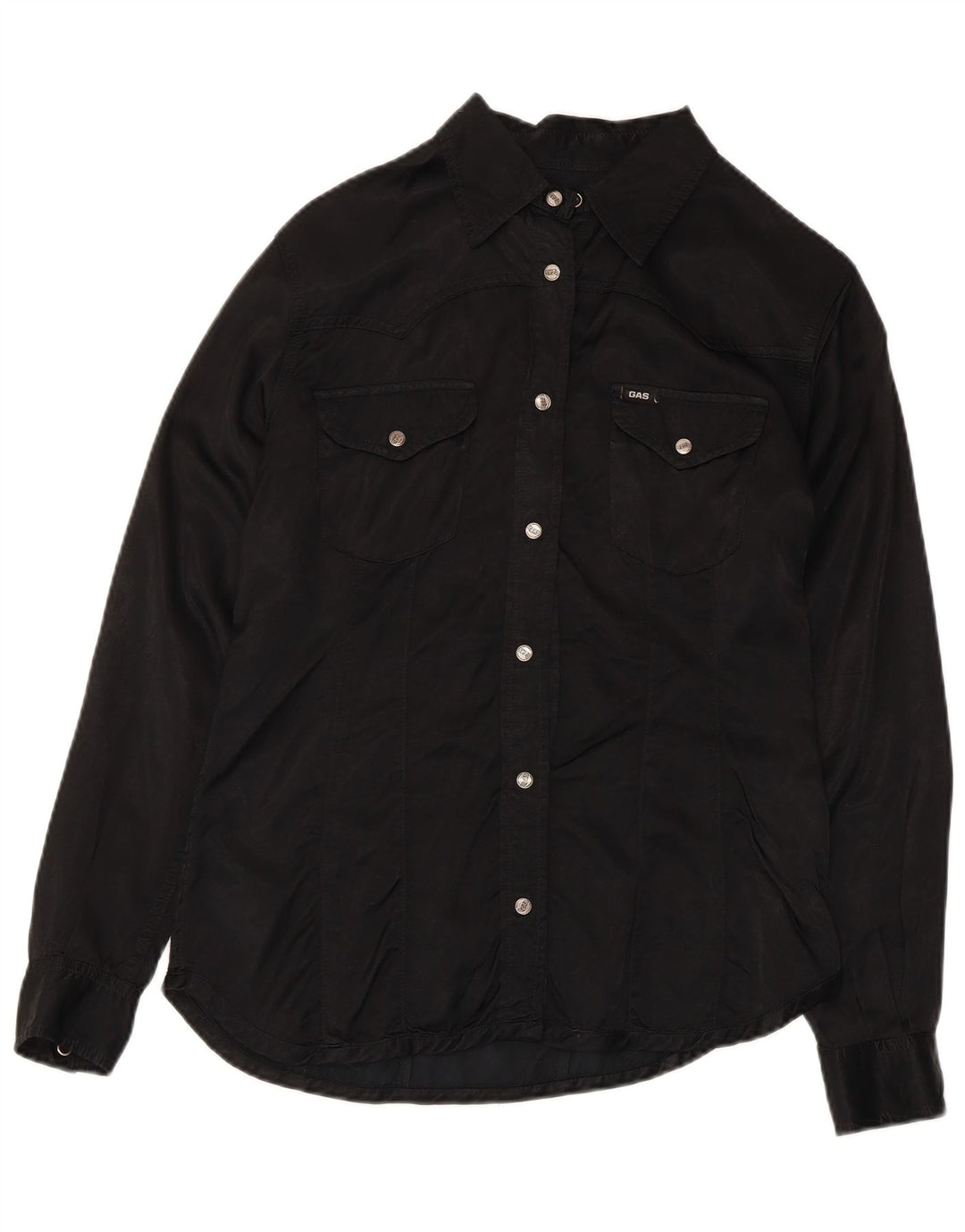 Camicia da donna Gas UK 12 media viscosa nera
