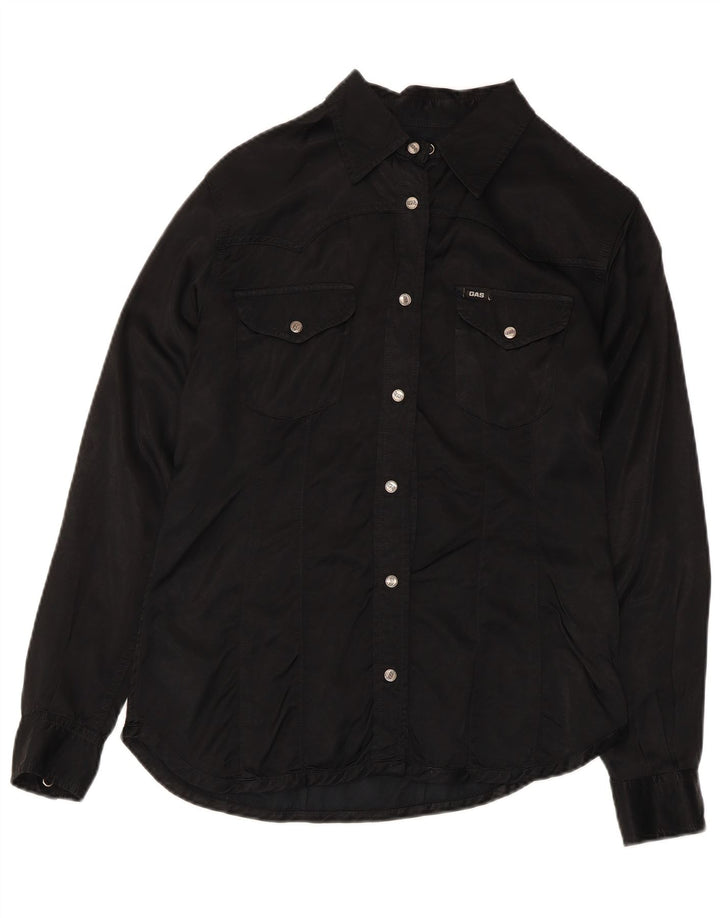 Camicia da donna Gas UK 12 media viscosa nera