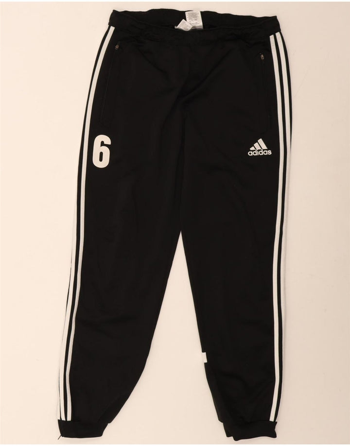 Pantaloni da tuta da uomo Adidas Joggers grandi in poliestere nero