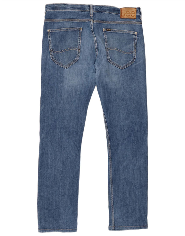 Jeans Lee Powell Slim da uomo W34 L32 in cotone blu