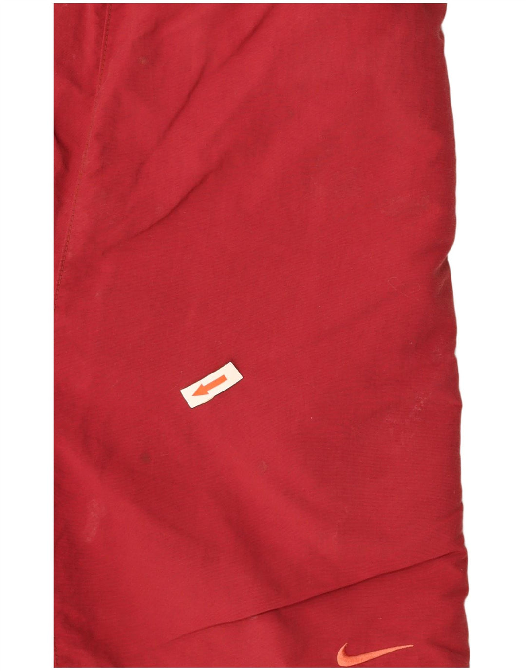 NIKE Pantaloncini da bagno da uomo Grandi nylon gessato rosso