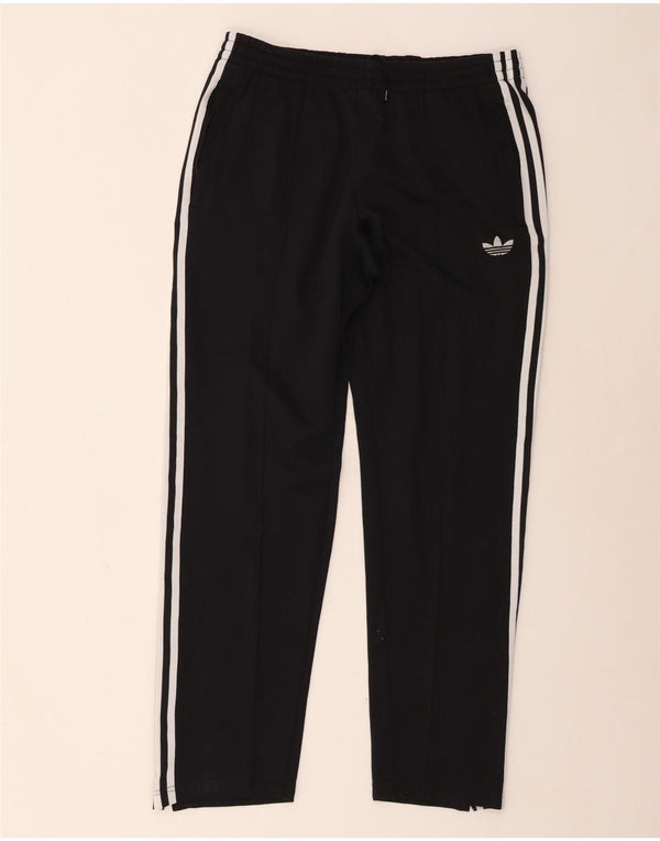 Pantaloni della tuta da donna Adidas UK 14 cotone medio nero