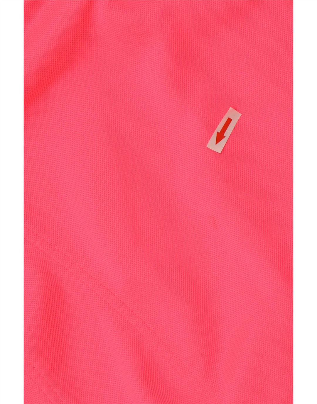 Maglione con cappuccio e zip oversize corto da donna Zara UK 14 Poliestere rosa medio