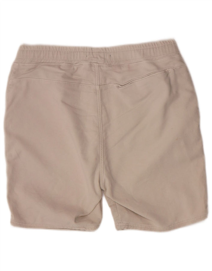 Pantaloncini sportivi Zara da uomo con vestibilità regolare, grandi, in cotone beige
