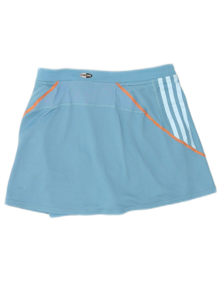 Adidas Womens Skort UK 10 Small Blu Poliestere
