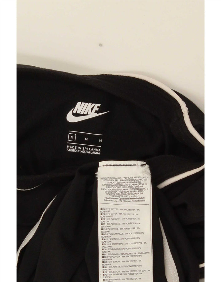 Body grafico da donna Nike UK 12 cotone medio nero