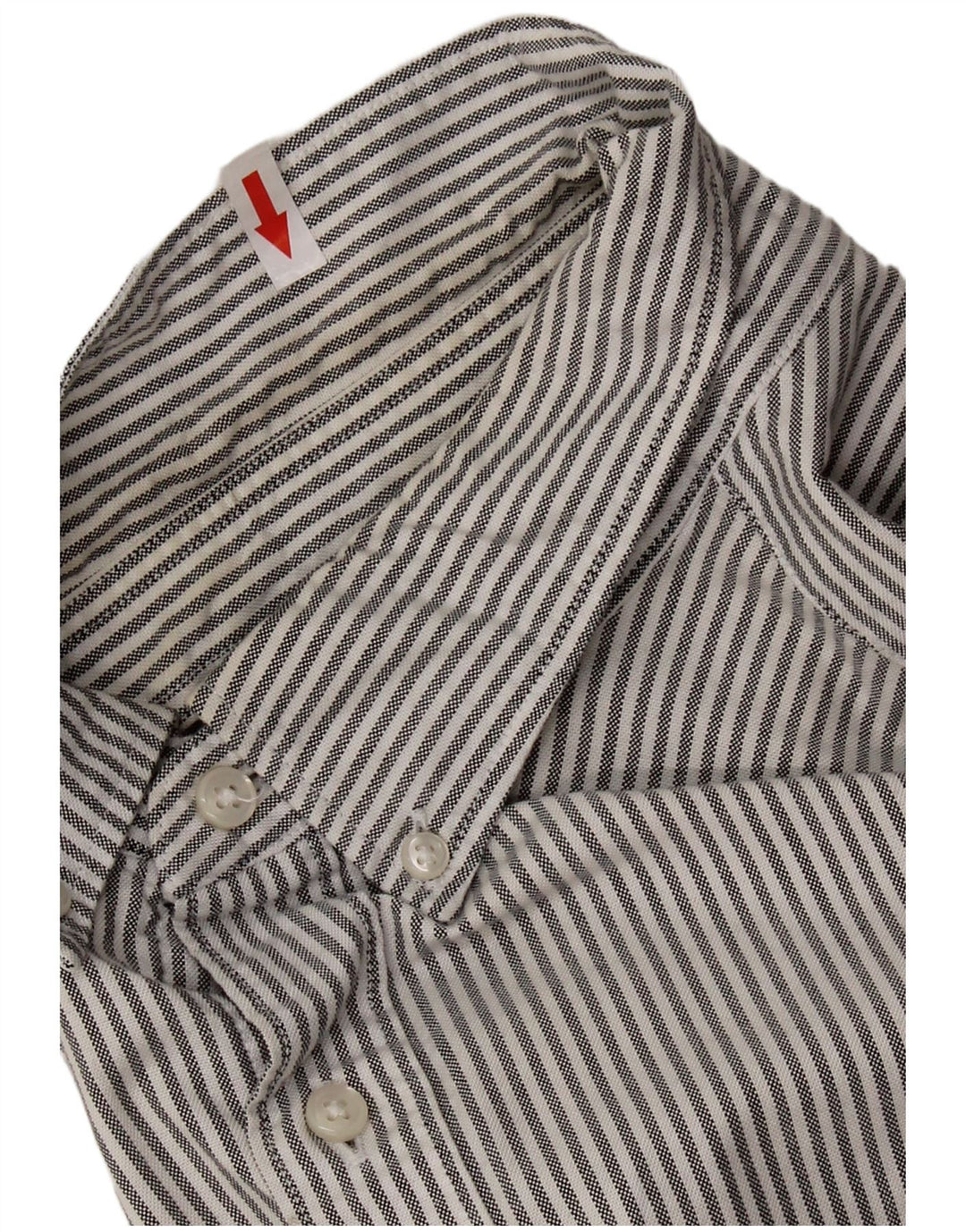 J. CREW Camicia da uomo Oxford slim fit in cotone gessato grigio medio