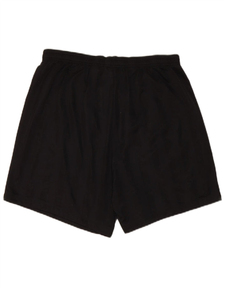 Pantaloncini sportivi Nike da uomo, poliestere gessato medio nero