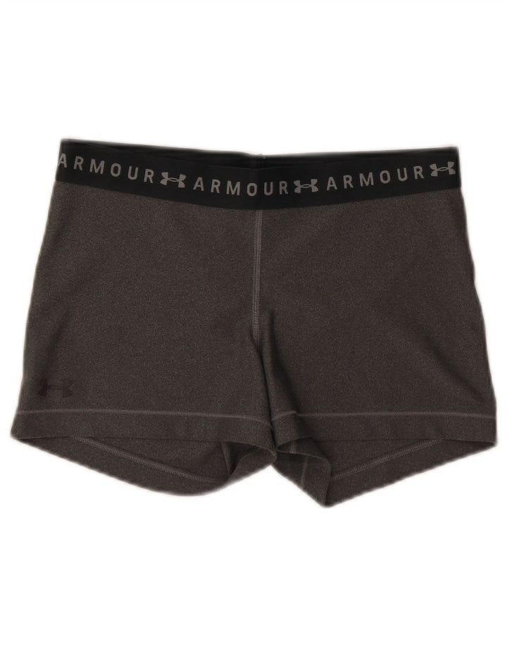 Pantaloncini sportivi grafici da donna Under Armour UK 14 Grigio medio