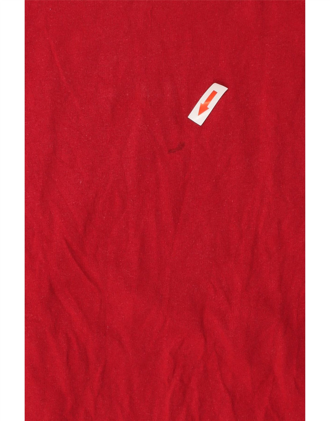 T-shirt grafica da uomo VANS Top rosso medio in cotone