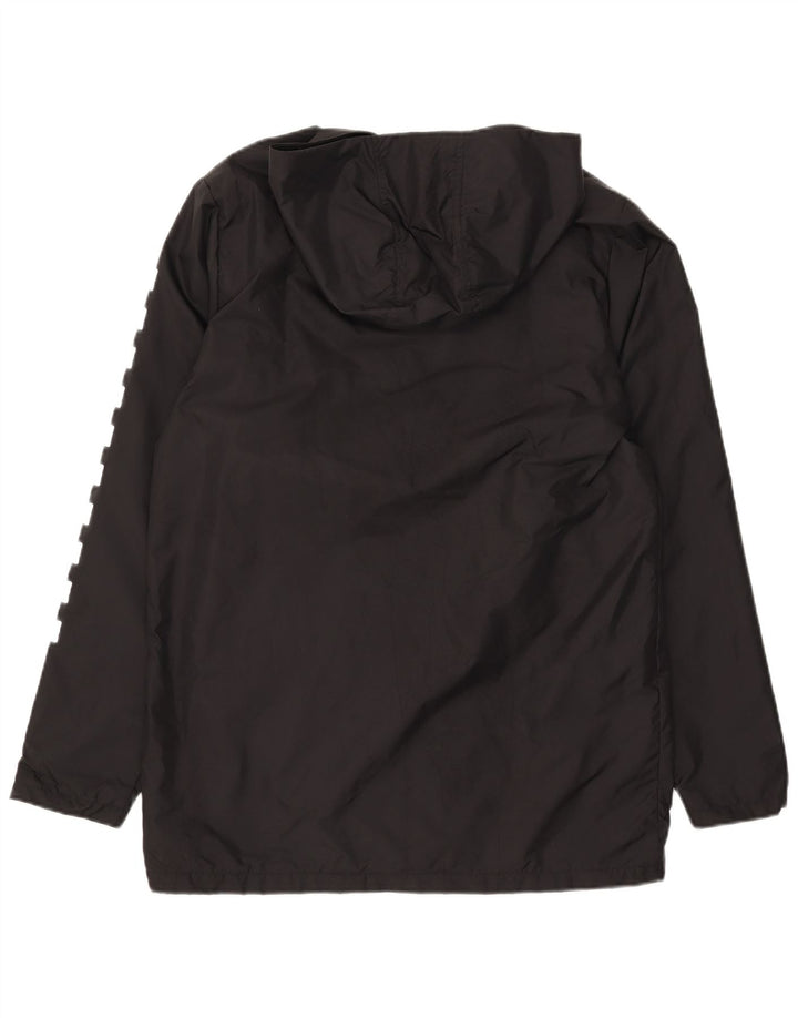 Giacca antipioggia da uomo con cappuccio grafico Vans UK 38 nylon nero medio