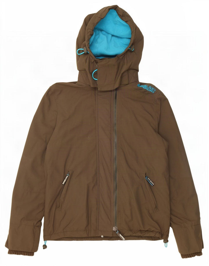 Giacca a vento grafica da donna Superdry UK 14 Medium Khaki