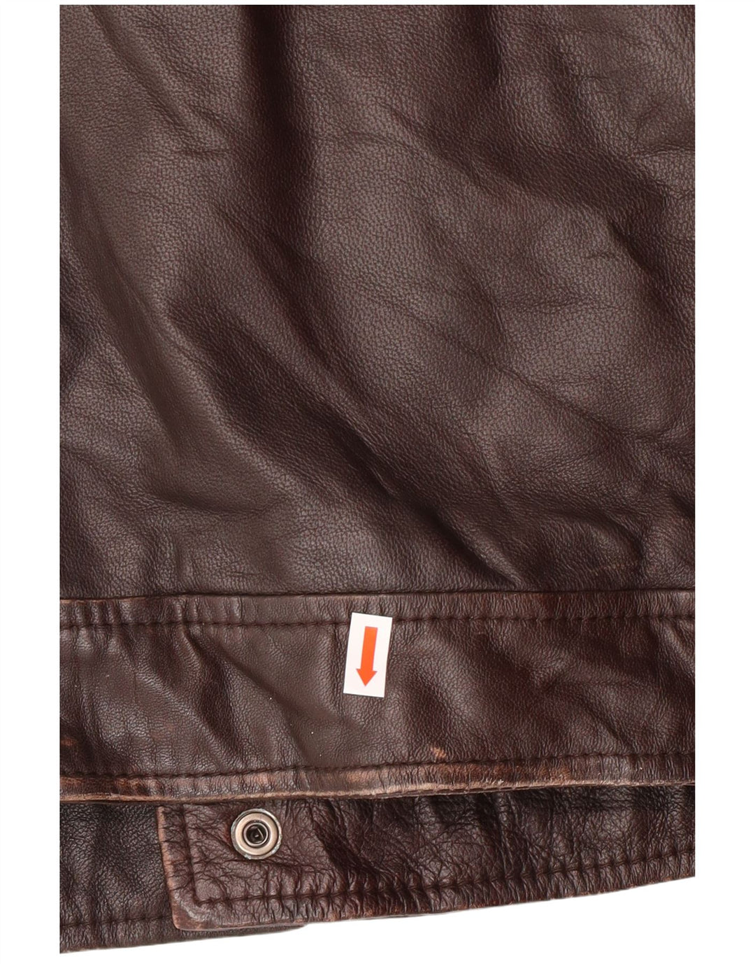 Giubbotto Pelle Militare Uomo Conbipel IT 54 XL Pelle di Agnello Marrone