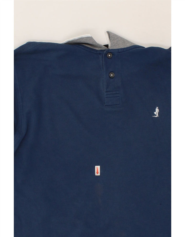 MARLBORO CLASSICS Mens Polo Shirt Medium Navy Blue Cotton Vintage Marlboro Classics and Second-Hand Marlboro Classics from Messina Hembry 