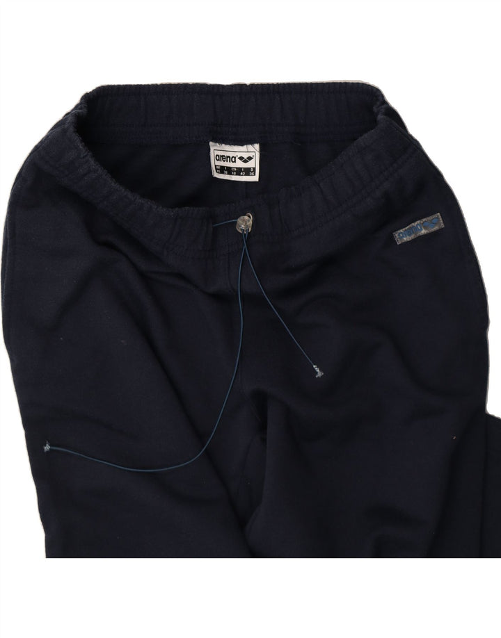 ARENA Womens Tracksuit Trousers UK 10 Small Navy Blue Vintage Arena and Second-Hand Arena from Messina Hembry 