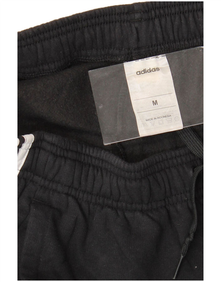 Pantaloni da tuta con grafica ADIDAS da uomo Joggers medio cotone nero